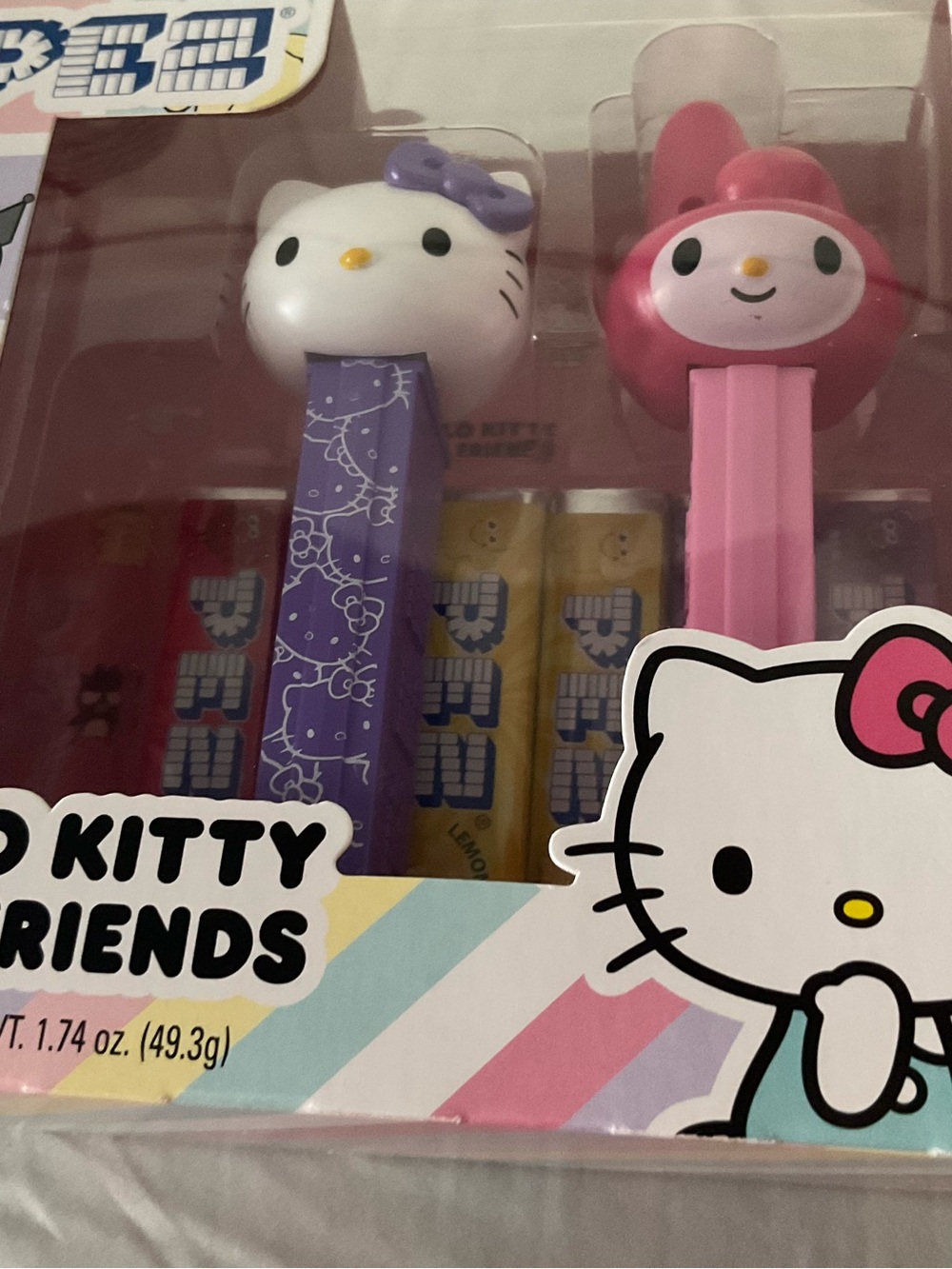 PEZ Hello Kitty Collectible Candy Dispensers New My Melody